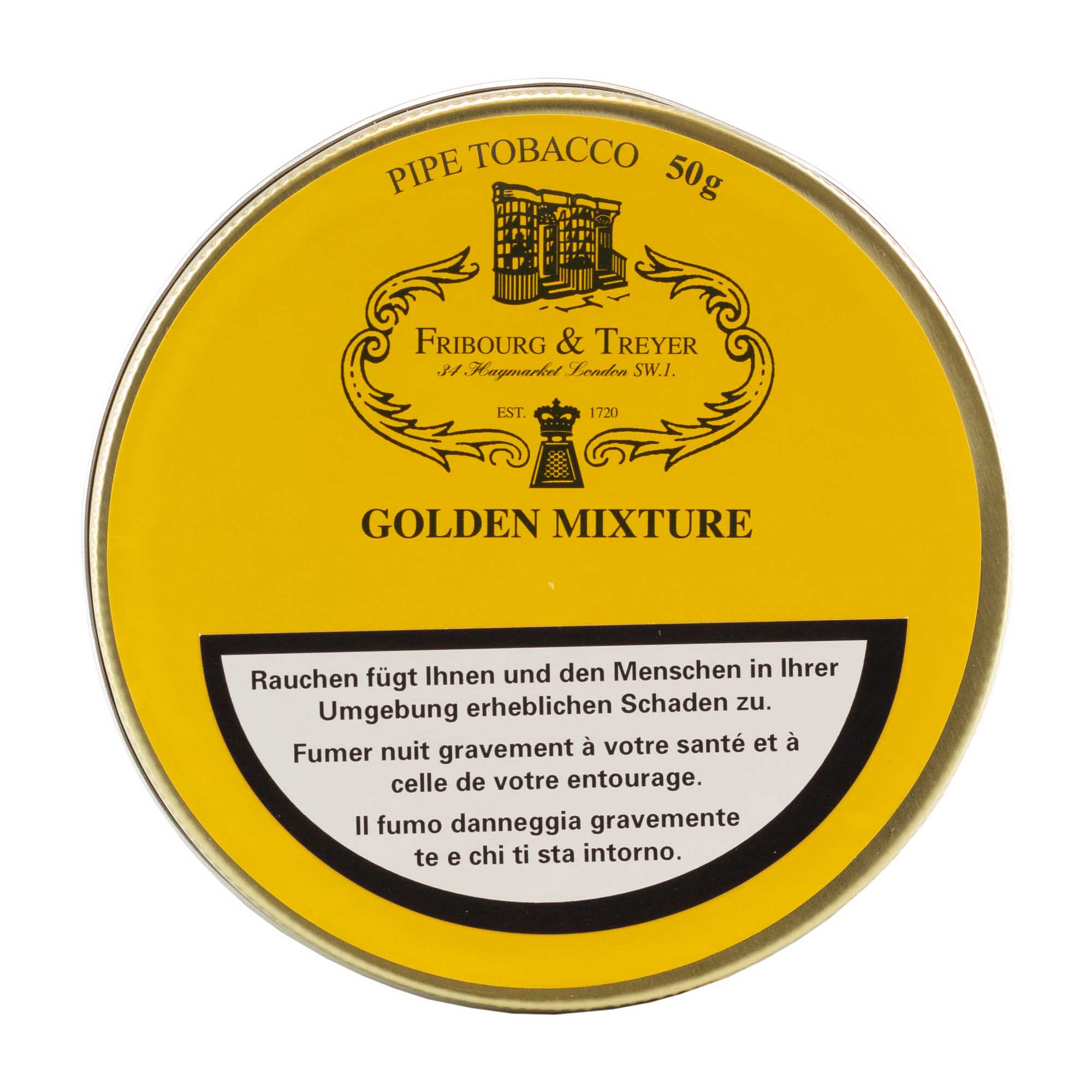 GoldenMixture Fribourg & Treyer Golden Mixture -50g Tin