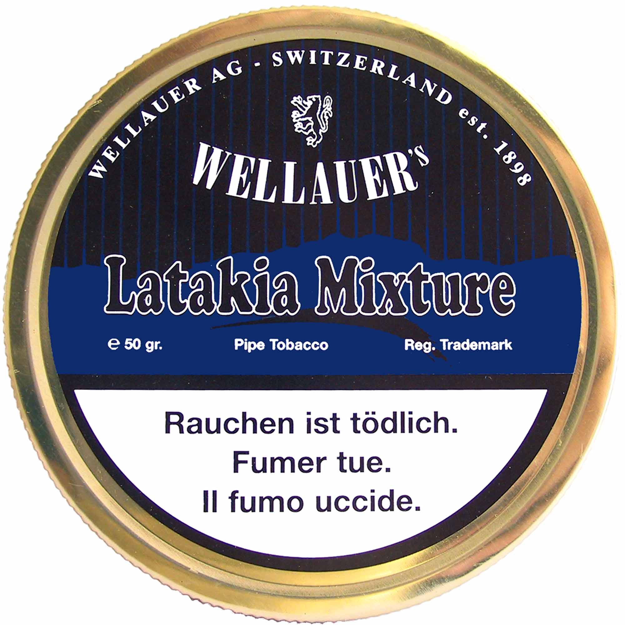 Wellauer's Pfeifentabak Latakia Mixture - 50g Tin