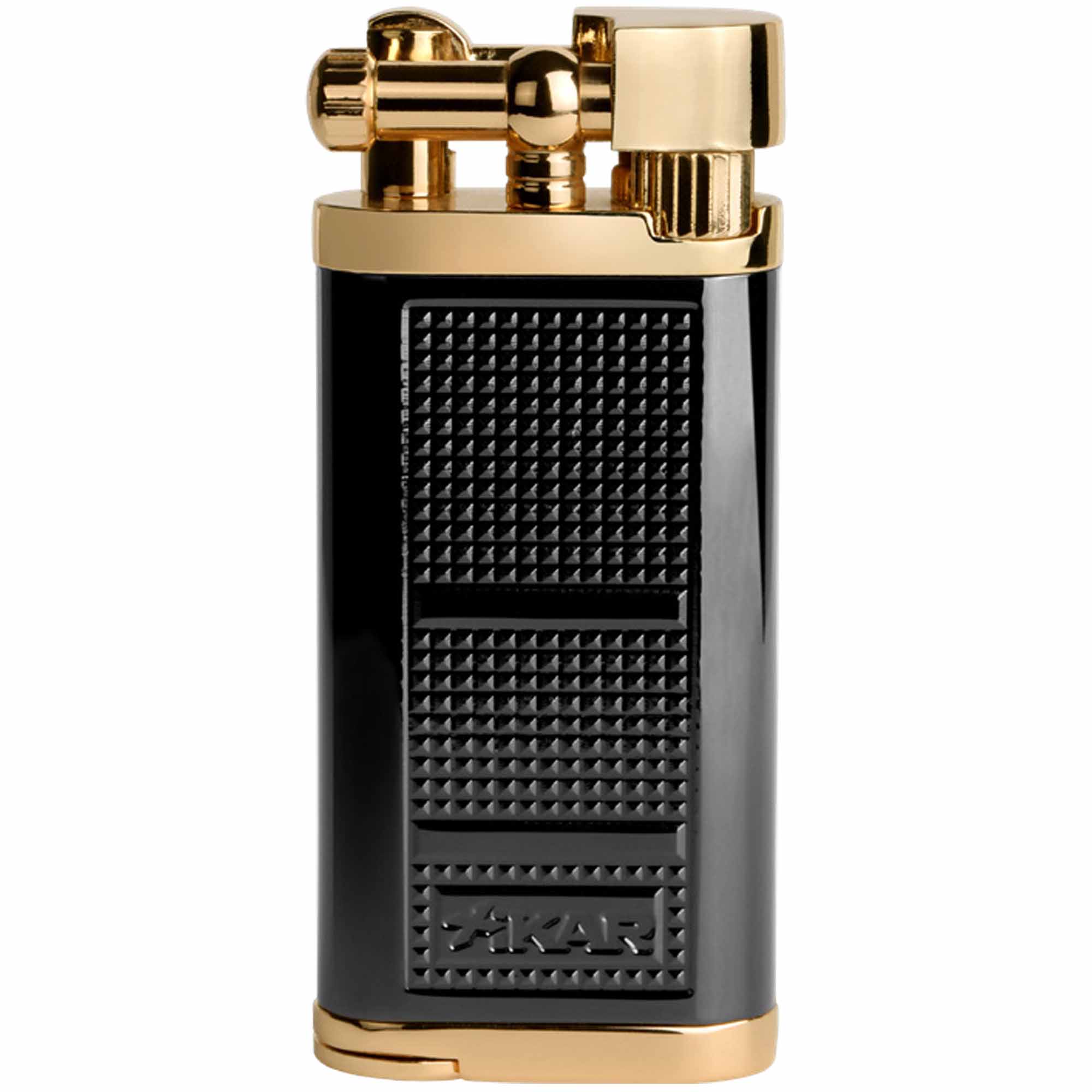 xikar-pipeline-feuerzeug-black-gold-01 Xikar Pfeifenfeuerzeug Pipeline Black/Gold