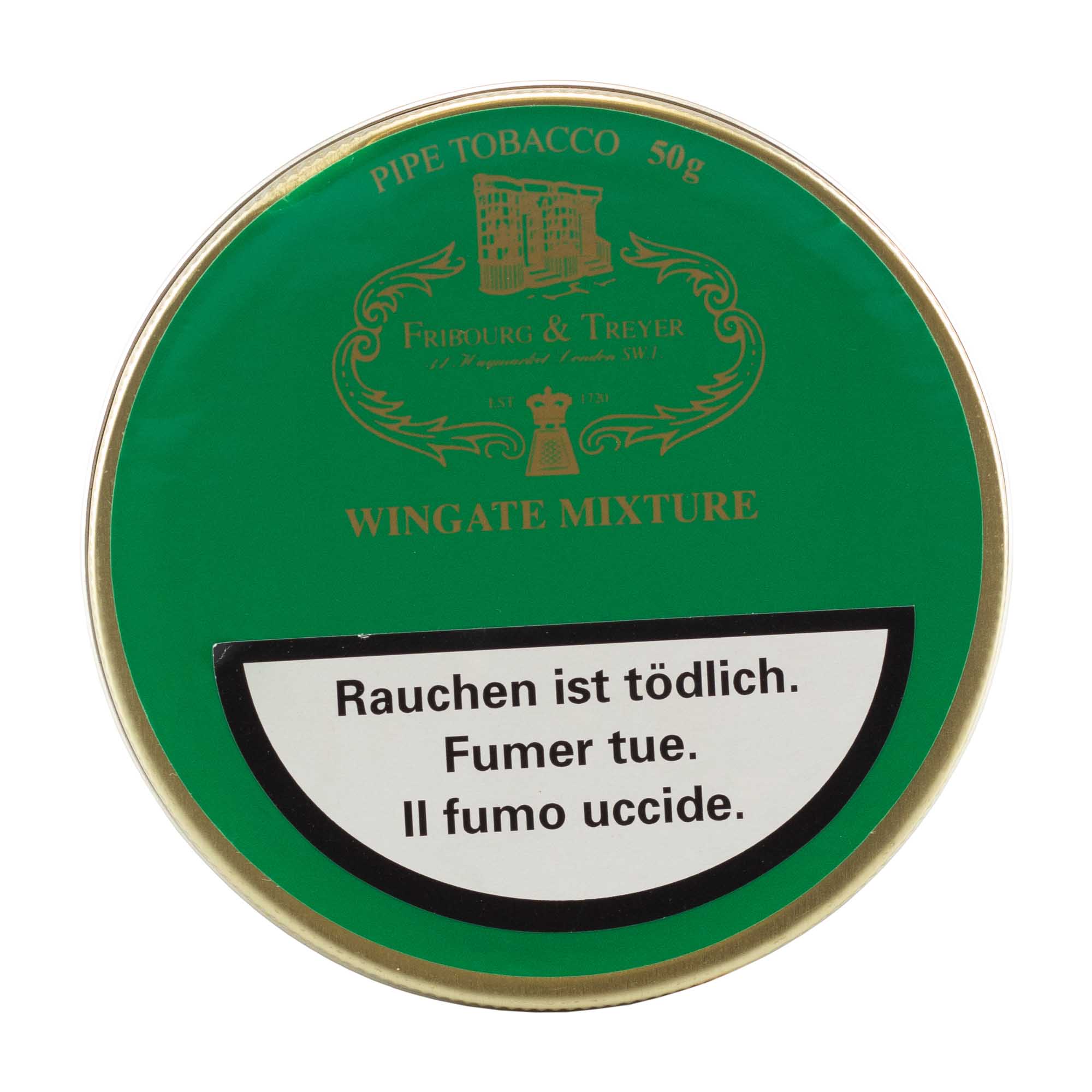 Fribourg & Treyer Wingate Mixture -50g Tin 