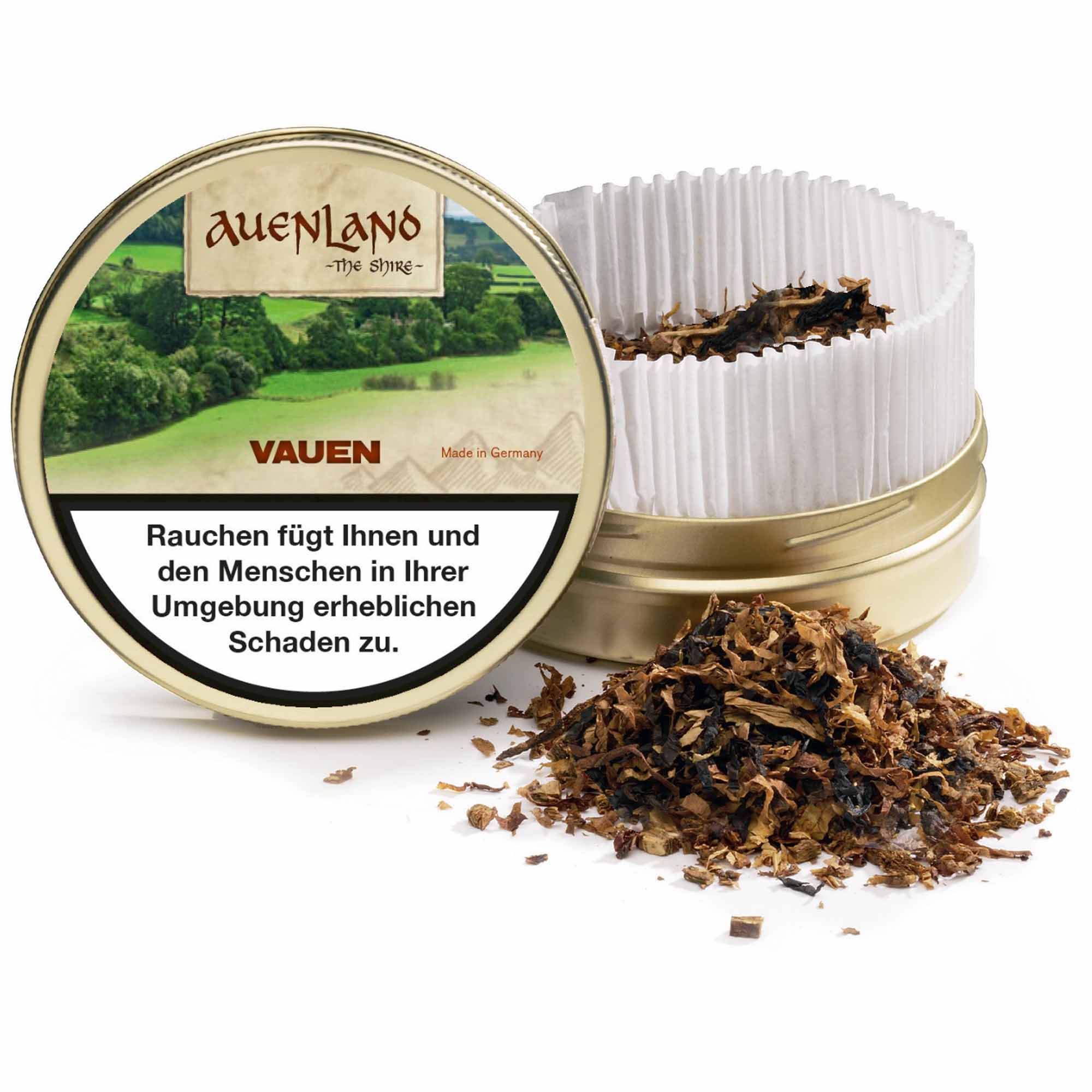 vauenauenland02 Vauen Pfeifentabak Auenland 50g Tin