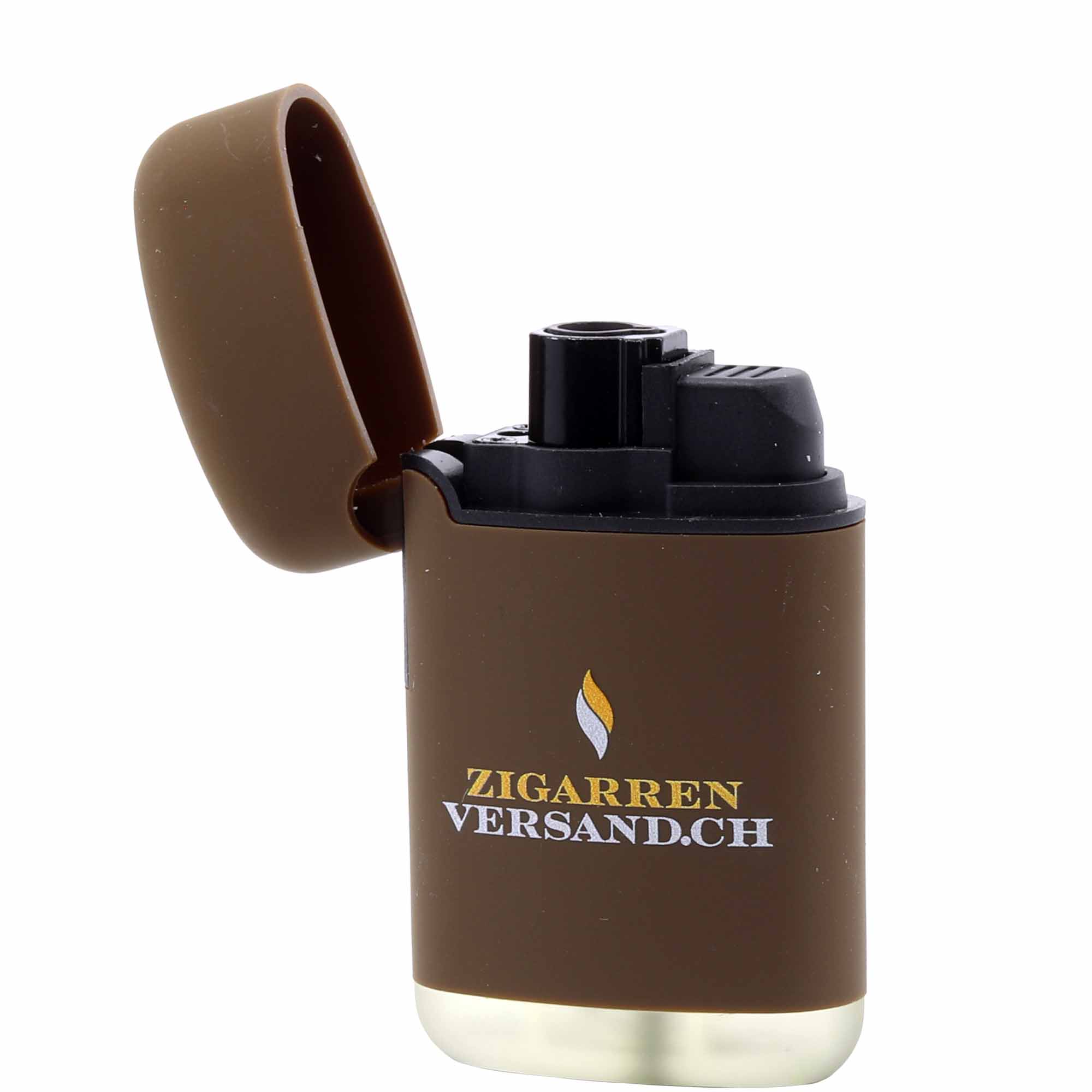 zigarrenversand-jet-brown-02 Jet Feuerzeug zigarrenversand.ch Brown