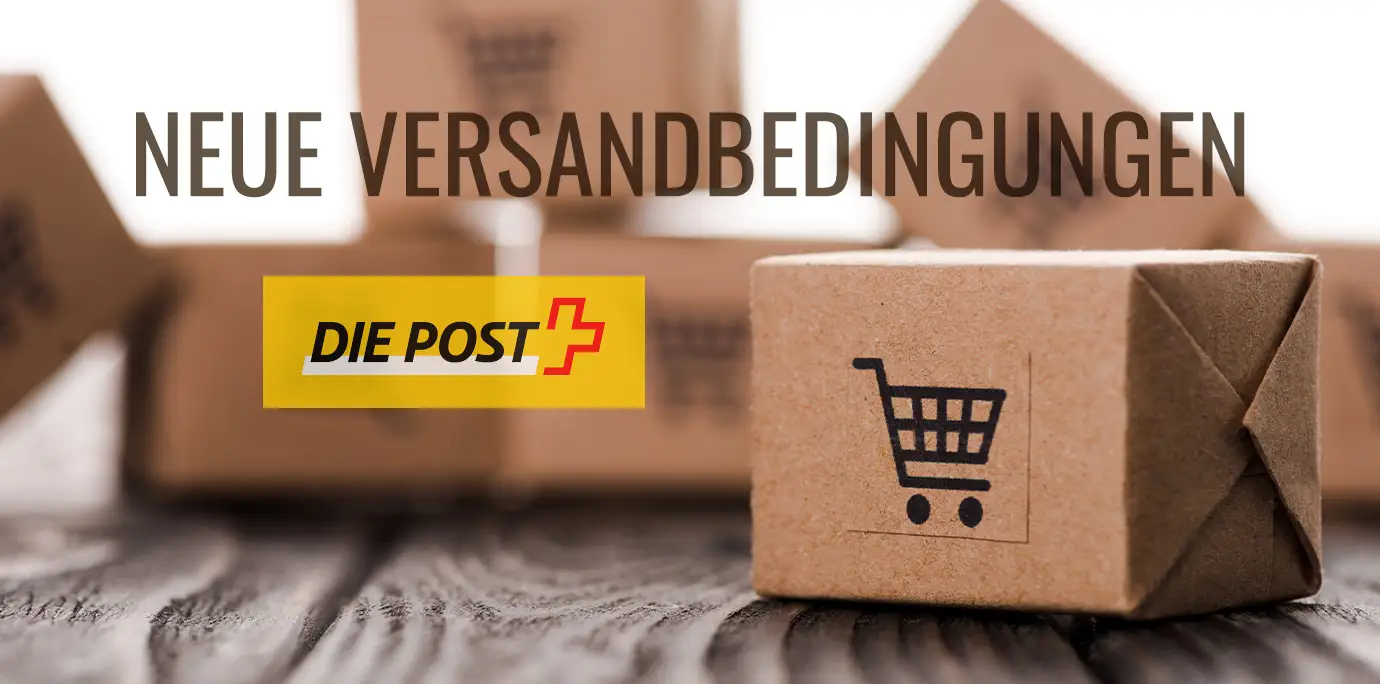 Versandbedingungen ab April 2024 - zu ihrem Vorteil! Versandbedingungen ab April 2024 - zu ihrem Vorteil!