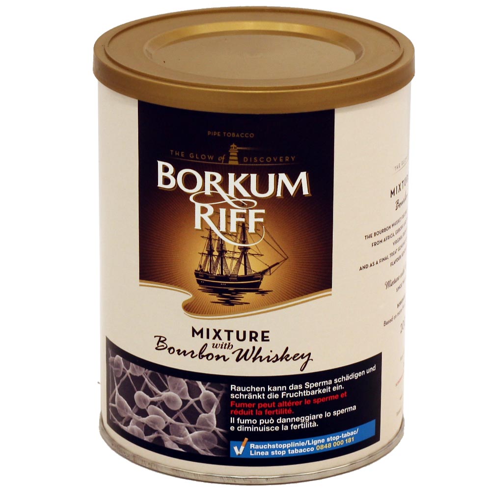 borkum_riff_bourbon_200g_01 Borkum Riff Whiskey Bourbon - 200g Tin