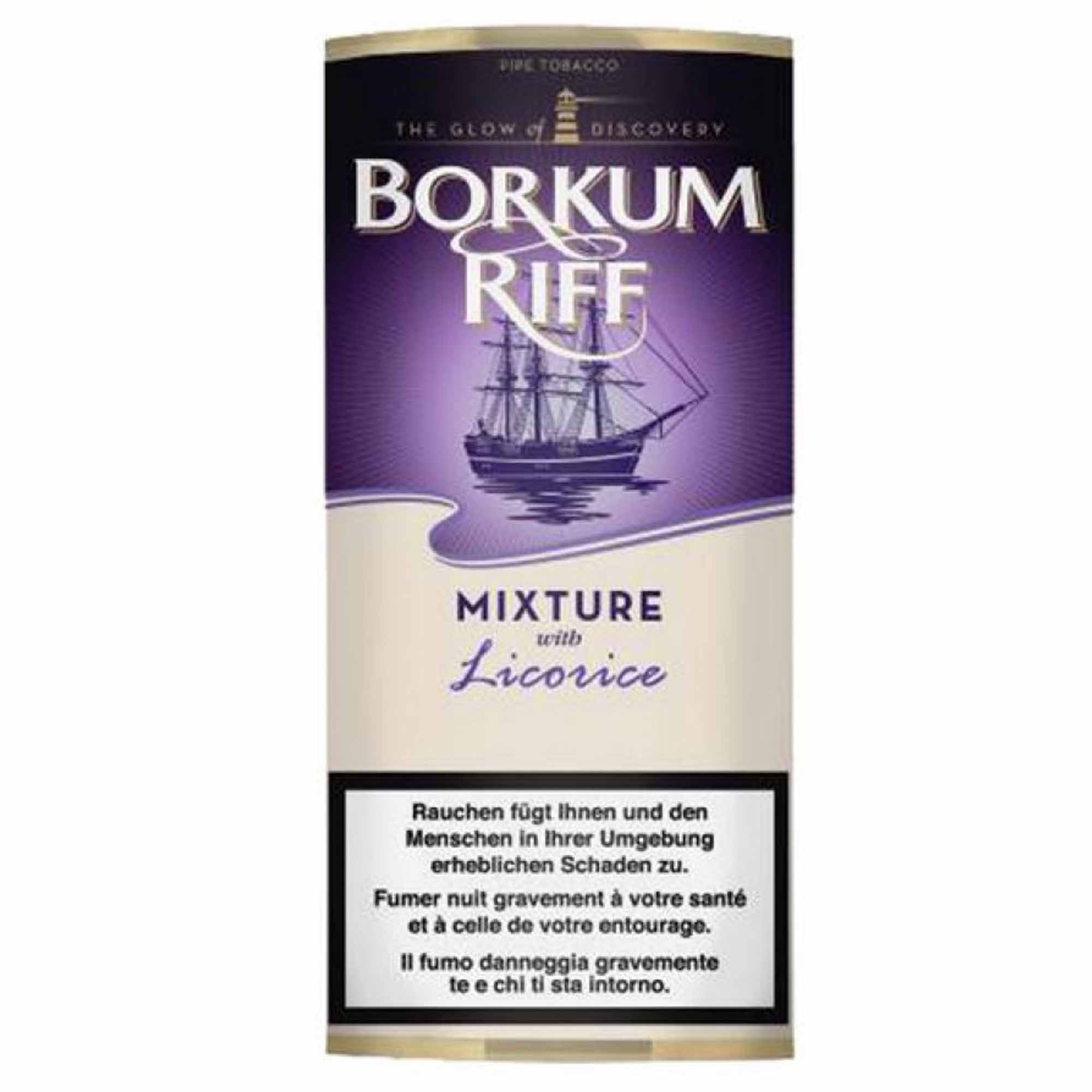 borkumrifflicorice Borkum Riff Pfeifentabak Licorice - 42.5g